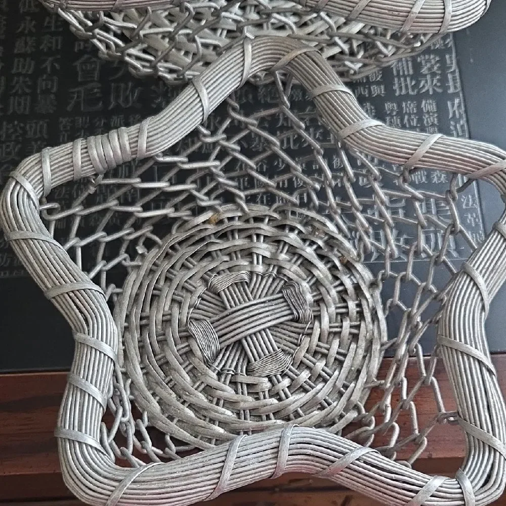 Star-Shaped Wicker Basket